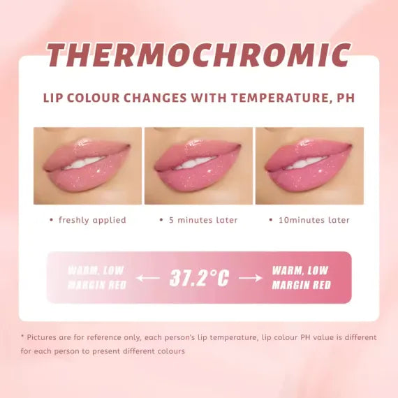 Ruj Solid pentru Buze QIBest Color Changing Hidratare si Pigment Adaptiv