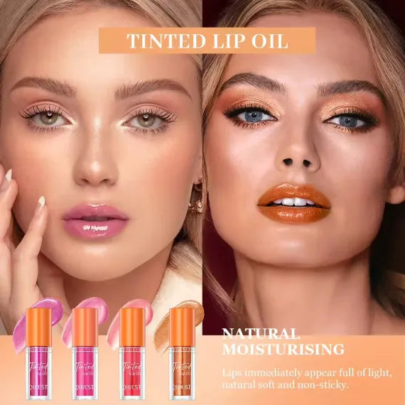 Ruj Lichid pentru Buze QIBest Tinted Pigment Intens Hidratant Rezistent
