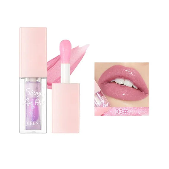 Ulei de Buze Lip Oil Luciu QIBest Color Changing Hidratare si Stralucire