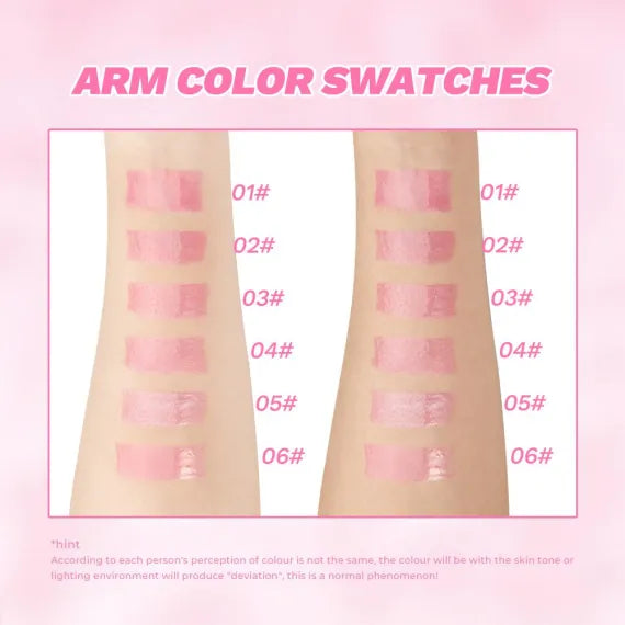 Ulei de Buze Lip Oil Luciu QIBest Color Changing Hidratare si Stralucire