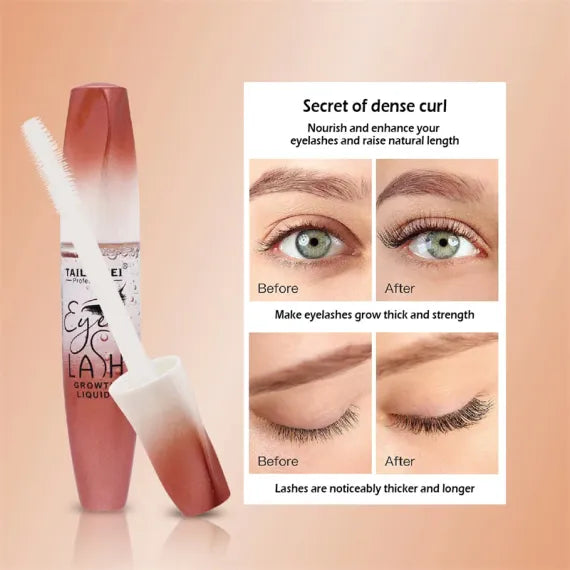 Mascara transparenta QIBEST pentru alungire si indesire gene