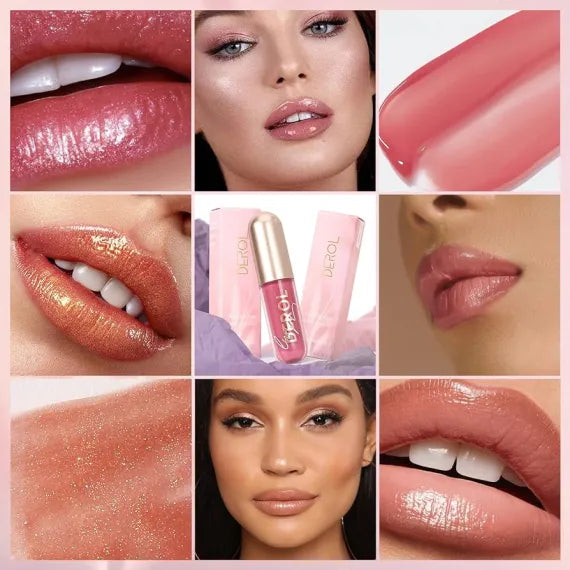 Luciu Lip Gloss pentru Volum DEROL Buze Pline si Stralucitoare