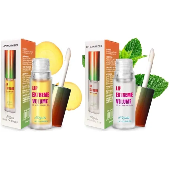 Lip Plumper Luciu Volum Ghimbir Buze Pline si Stralucitoare