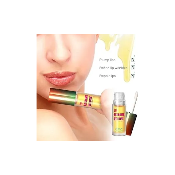 Lip Plumper Luciu Volum Ghimbir Buze Pline si Stralucitoare