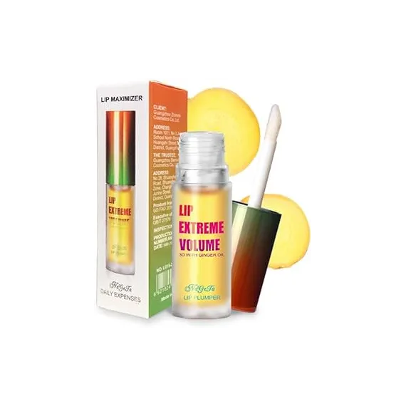 Lip Plumper Luciu Volum Ghimbir Buze Pline si Stralucitoare