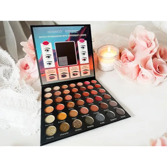 Paleta Fard IGOODCO 42 Culori Trusa Machiaj Ochi Profesionala