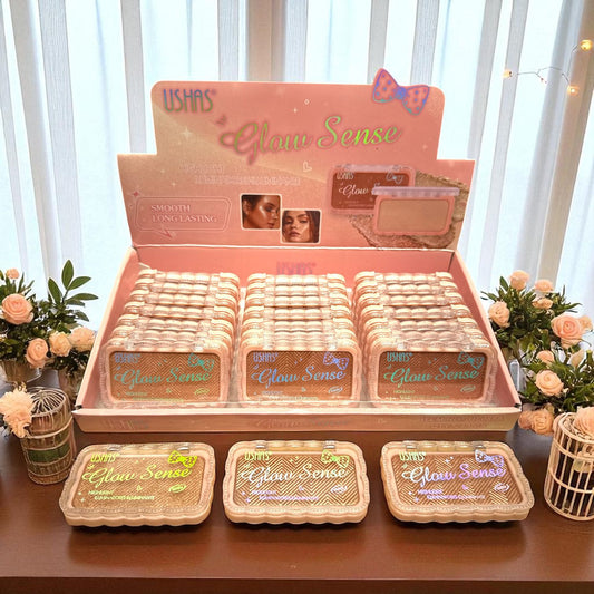 Iluminator pudra USHAS Glow Sense – stralucire naturala si finisaj luminos