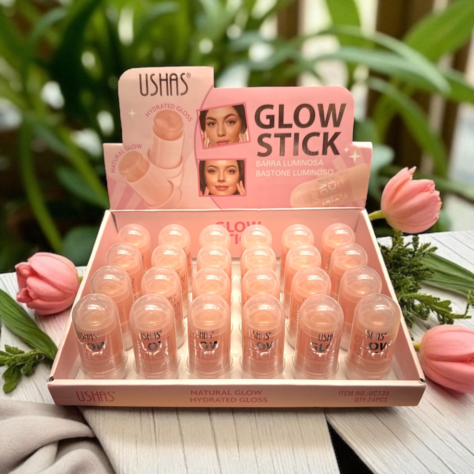 Iluminator stick USHAS Glow Stick – stralucire naturala si aplicare usoara