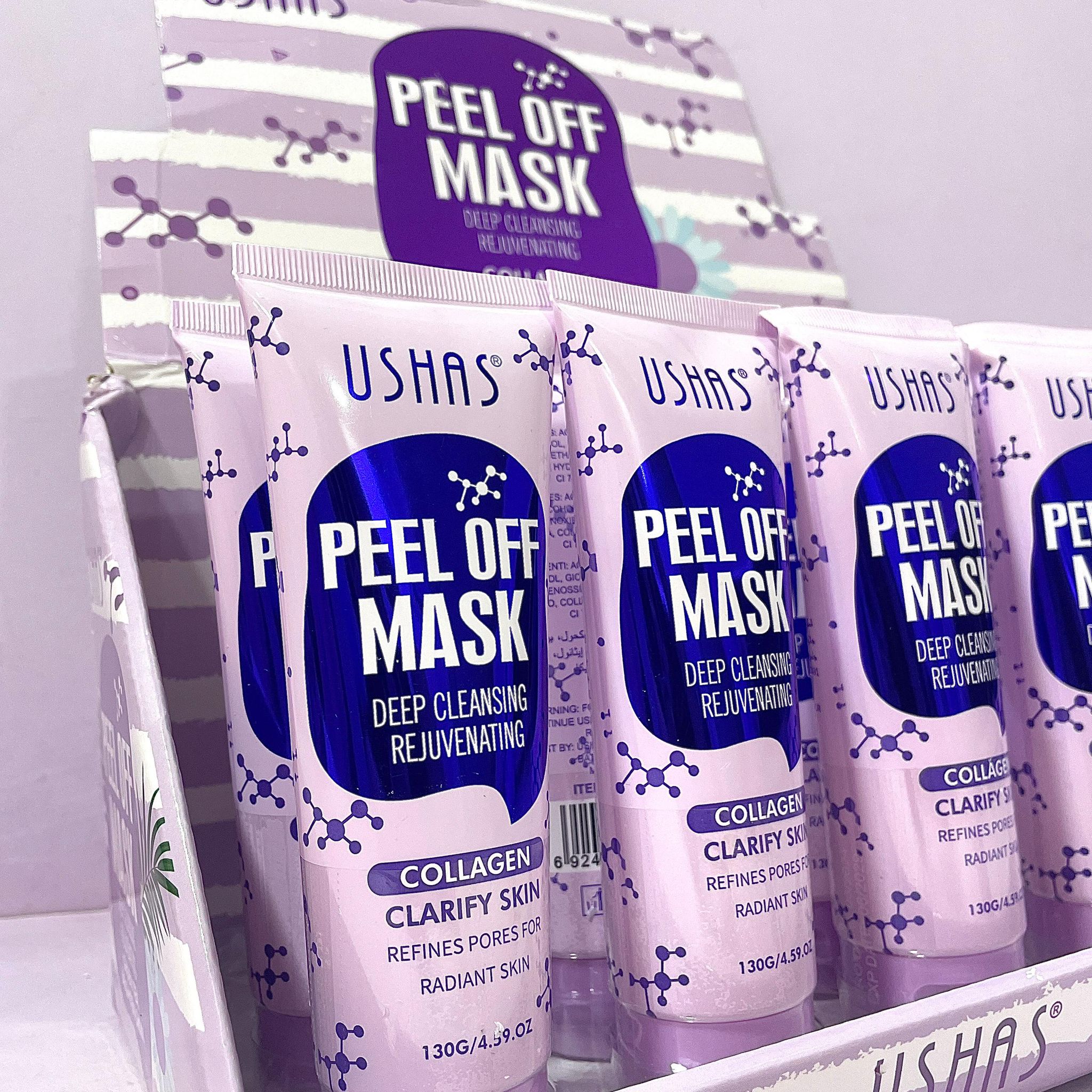 Masca Peel-Off Ushas cu Colagen – regenerare si fermitate ten