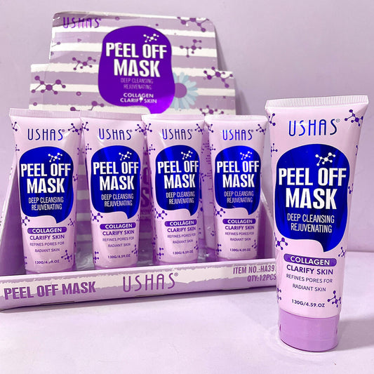 Masca Peel-Off Ushas cu Colagen – regenerare si fermitate ten