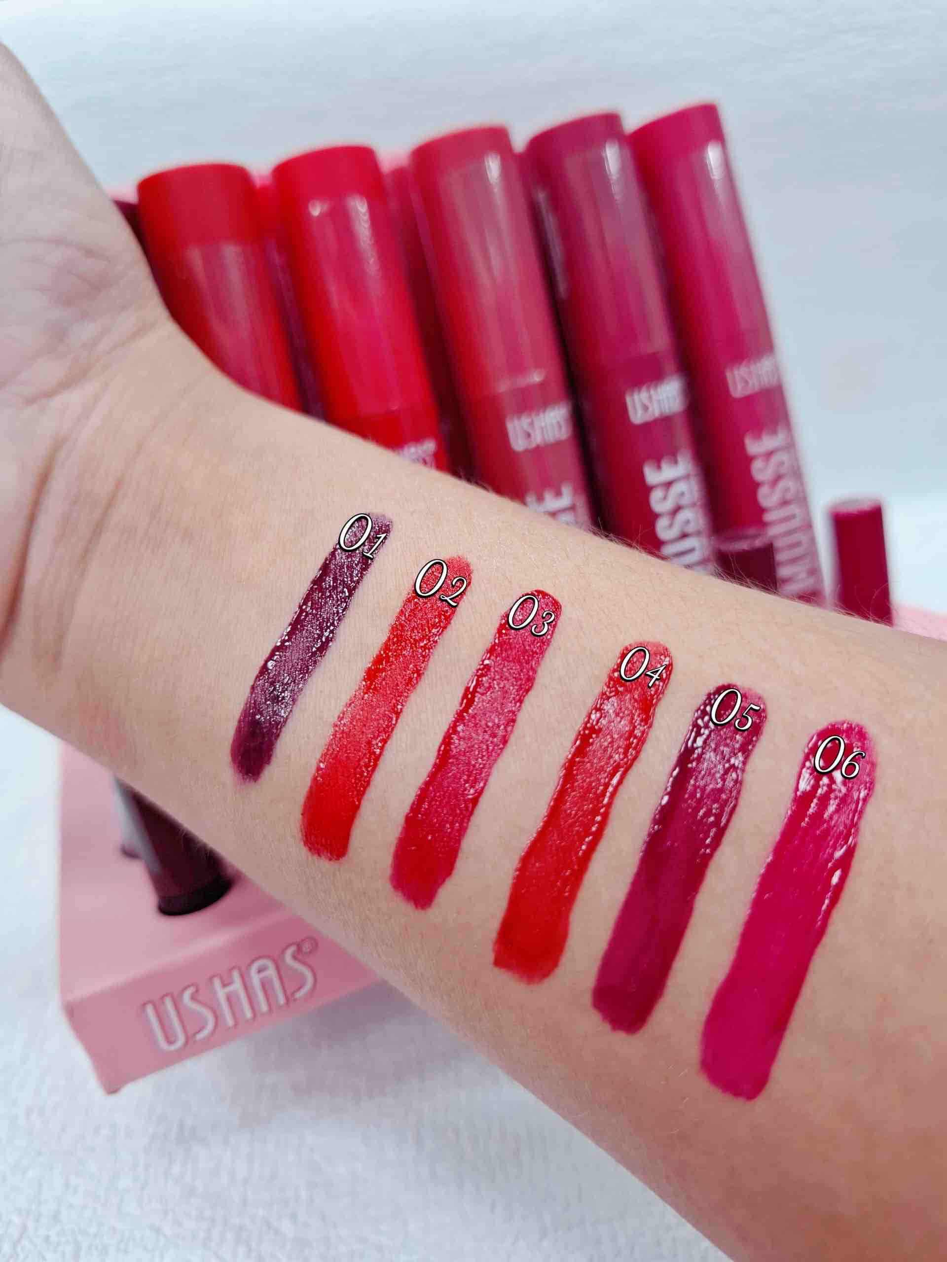 USHAS Sweet Lips UC104B – Ruj si Luciu 2 in 1, Glossy si Mat