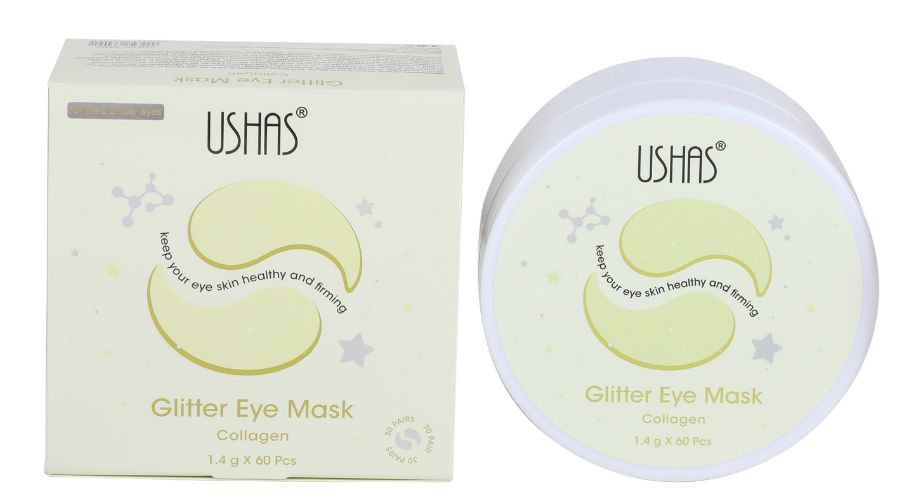 Ushas Patch-uri Ochi Glitter – Hidratante și Revigorante