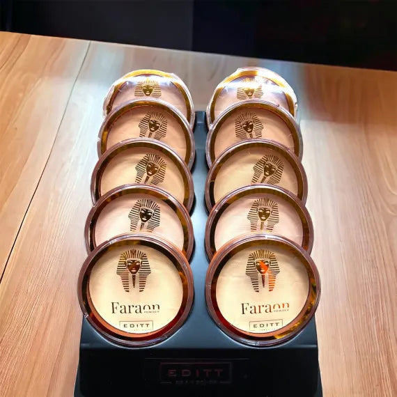 Pudra Faraon Polonia Pudra Compacta Pentru Fixare Machiaj Ten Mat