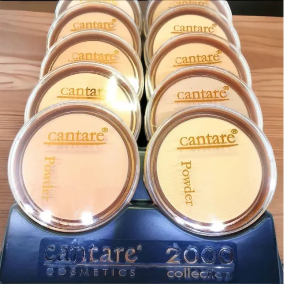 Pudra Compacta Cantare Polonia Pentru Fixare Machiaj Ten Matifiat