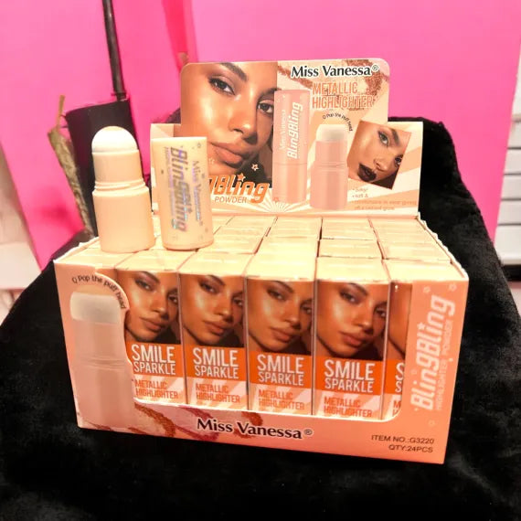 Iluminator Highlighter Miss Vanessa 3220 Arc Machiaj Profesional