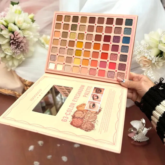 Paleta Fard IGOODCO 63 Culori Trusa Machiaj Ochi Profesionala