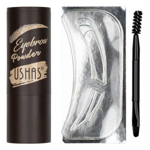 Pudra Sprancene Ushas 351 Kit Complet cu Sablon si Pensule Modelare Precisa