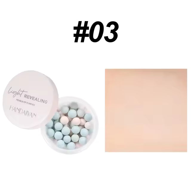 Handaiyan Loose Powder Ball H3031 pudra iluminatoare tip perle culori mixte