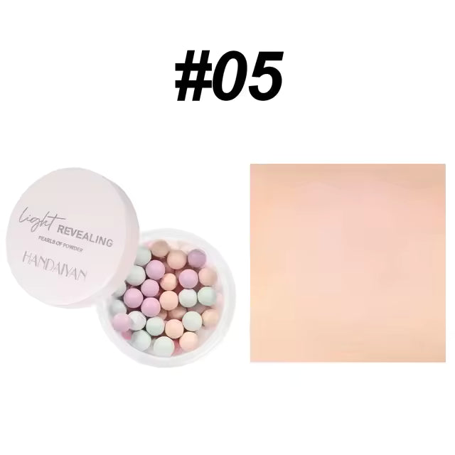 Handaiyan Loose Powder Ball H3031 pudra iluminatoare tip perle culori mixte