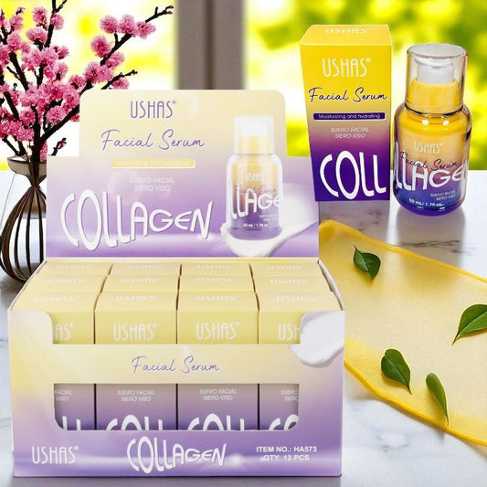 Ser Facial cu Colagen Ushas – Hidratare si Fermitate