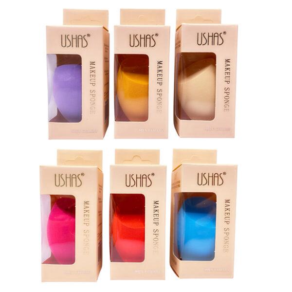 Burete Machiaj USHAS – Makeup Sponge pentru Aplicare Uniforma