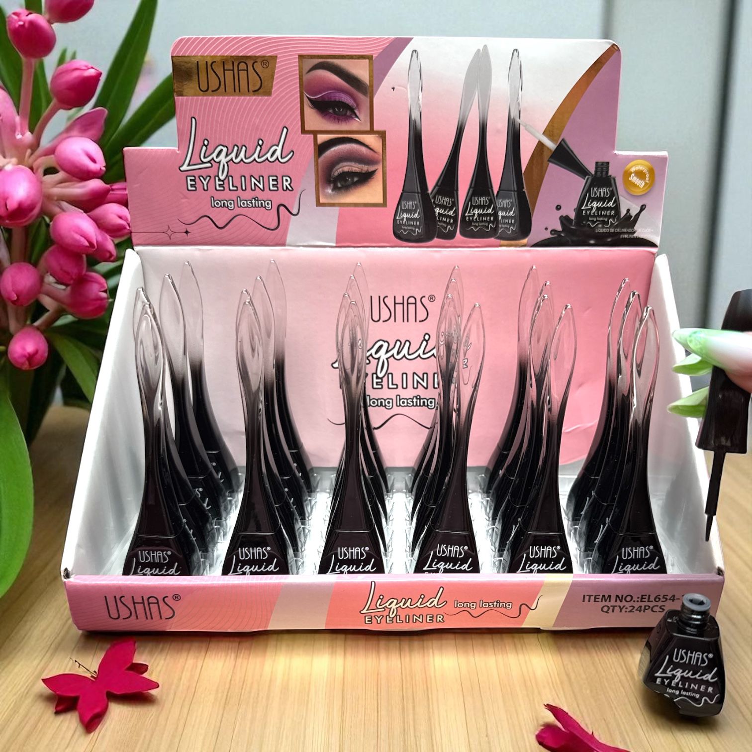 Tus Lichid Ushas Liquid Eyeliner – precizie maxima si negru intens