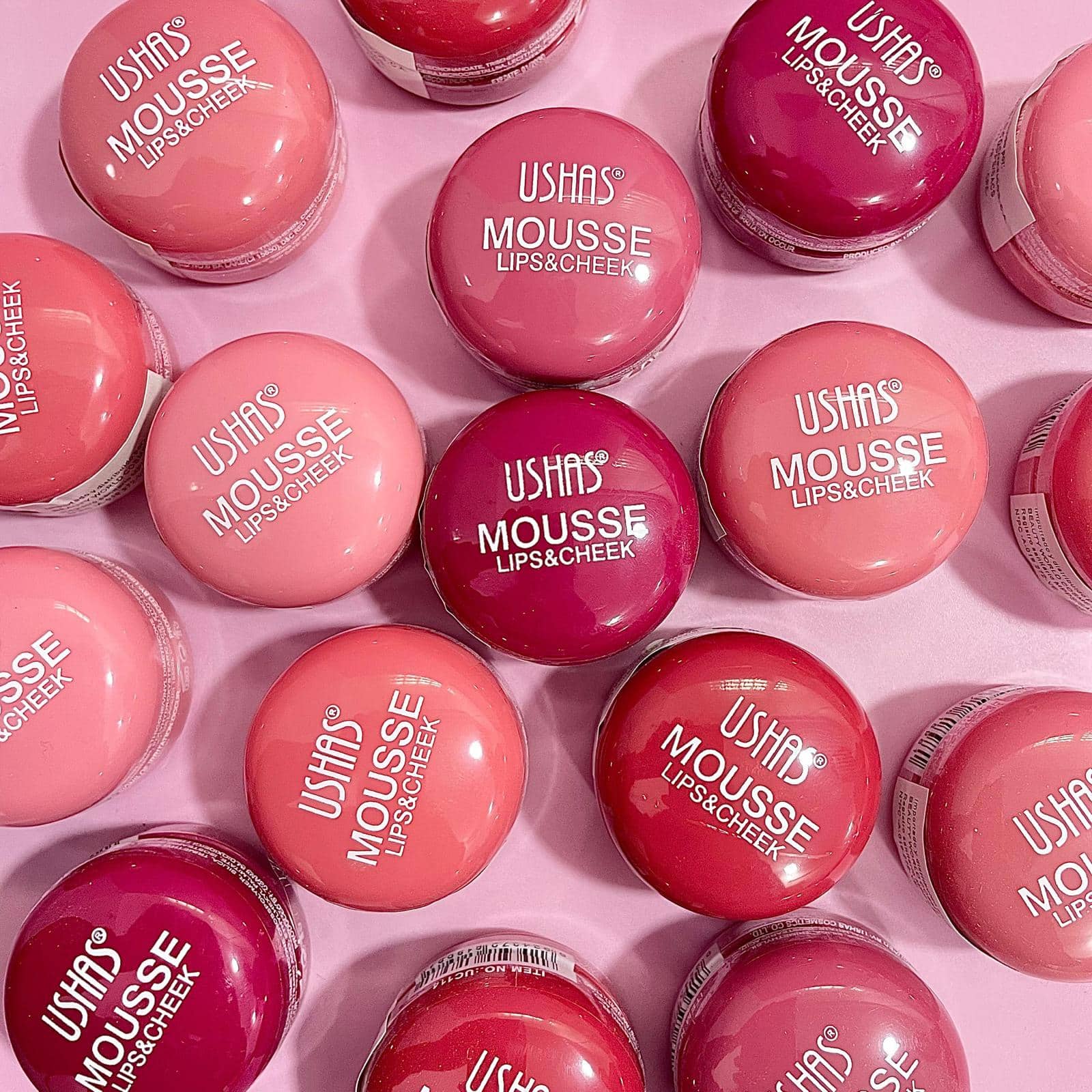 USHAS Mousse Lips & Cheek UC114 – Produs 2 in 1 pentru Buze si Obraji