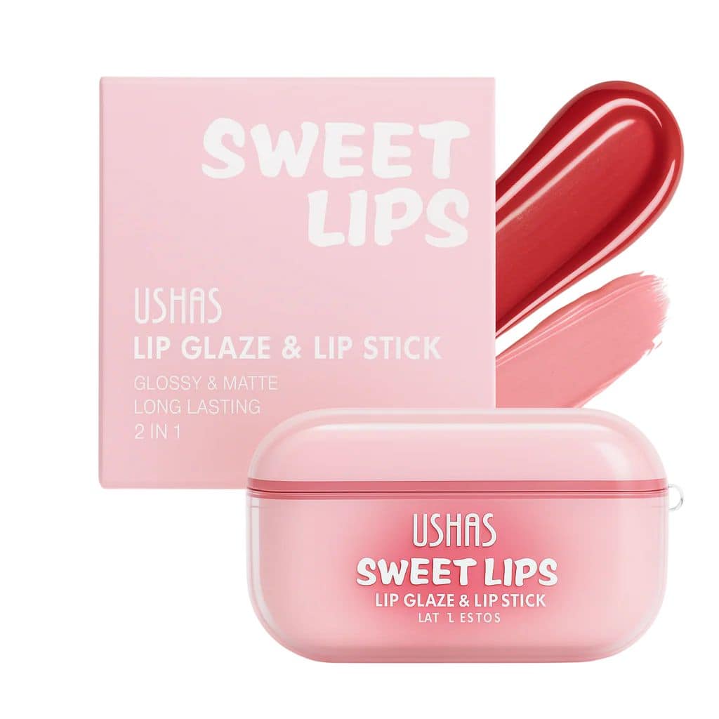 USHAS Sweet Lips UC104B – Ruj si Luciu 2 in 1, Glossy si Mat