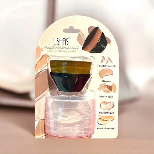 Pensula Fond de Ten Ushas + Cutie Cadou Profesional Makeup Brush