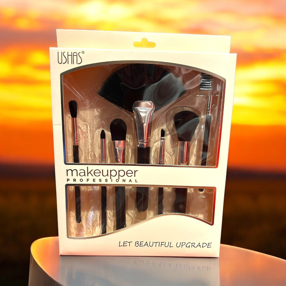 Set 7 Pensule Fard Ushas Profesional Makeup Brushes