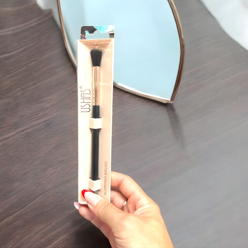 Pensula Fard Fond de Ten Ushas 457 Machiaj Perfect Conturat Profesional