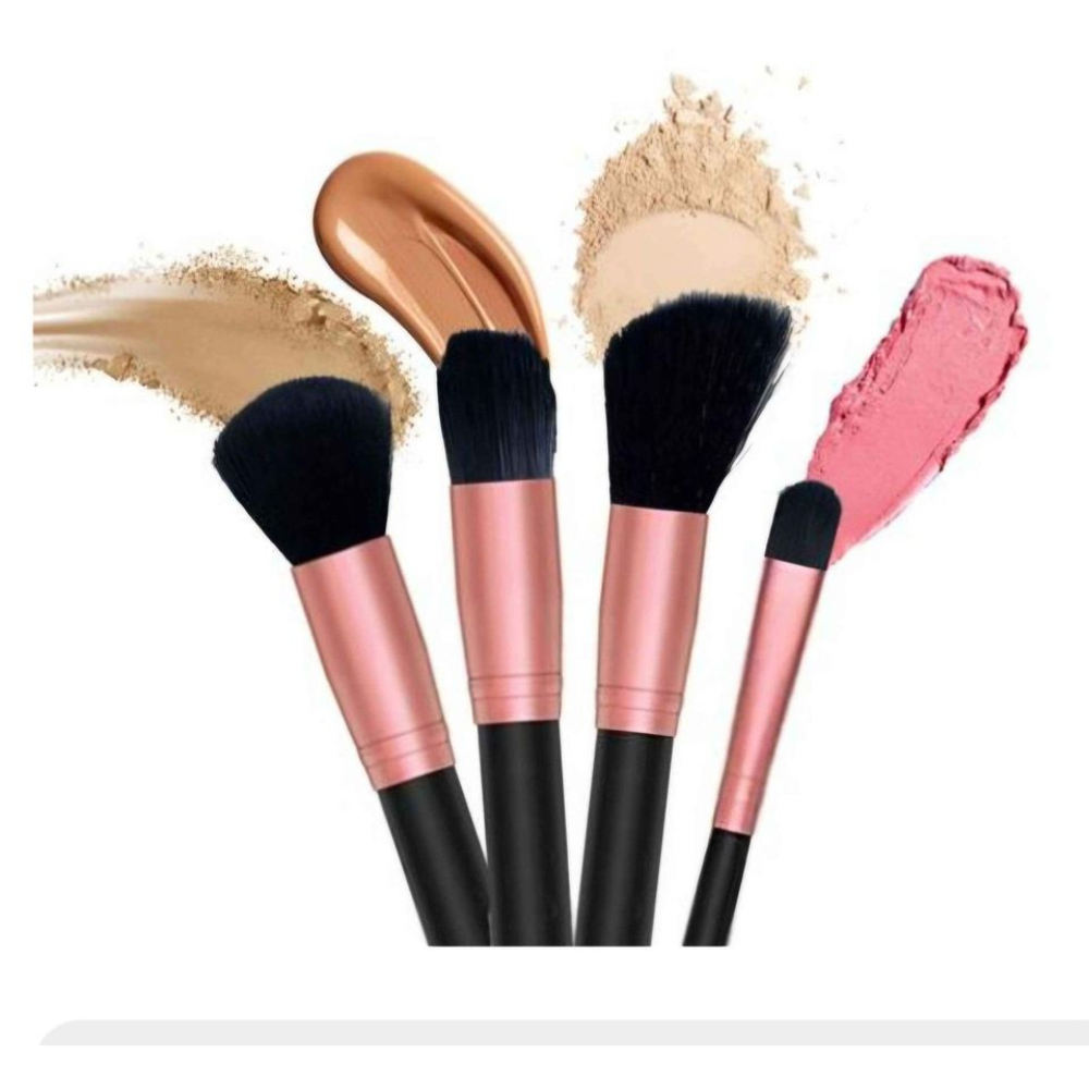 Set Pensule Fard 12 Bucati Ushas 200 Profesional Versatil Machiaj Complet