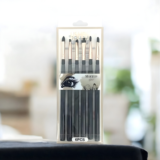 Set Pensule Fard 6 Bucati Ushas CT540 Profesional Machiaj Ochi si Fata