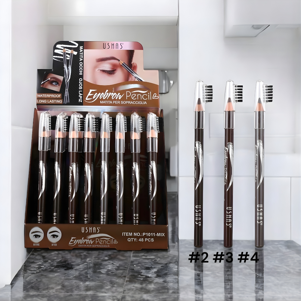 Creion Sprancene Ushas P1011 Rezistent la Apa cu Periuta Profesional