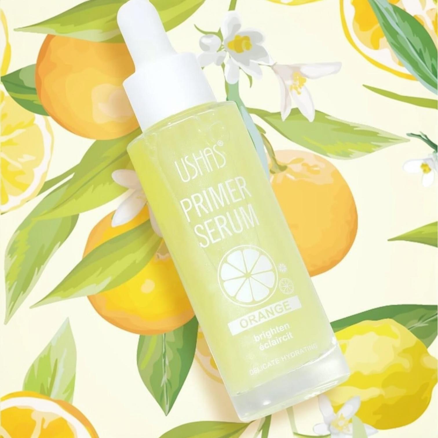 Ushas Primer Serum Portocala – Serum Baza Machiaj Hidratant