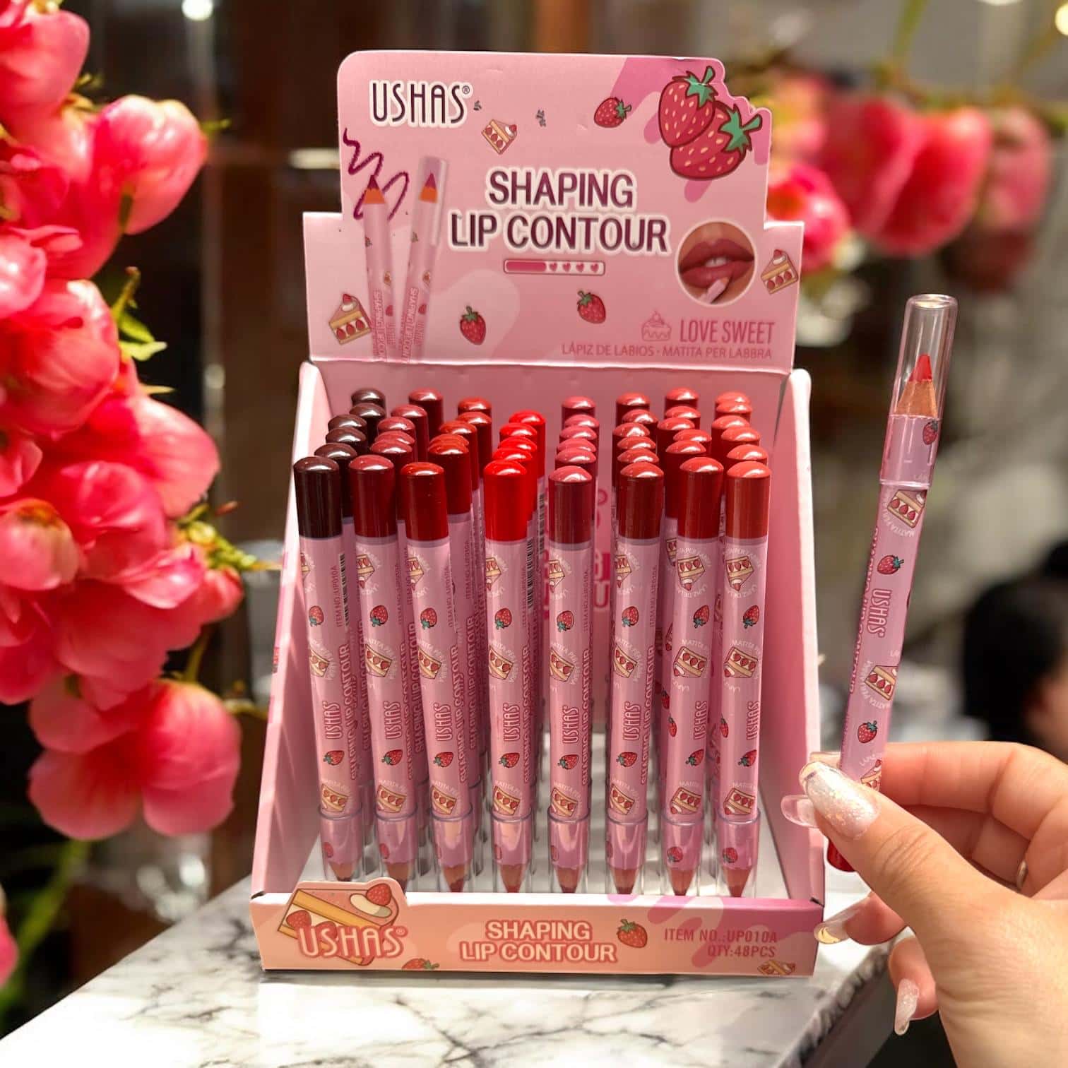 Creion contur buze Ushas Shaping Lip Contour Love Sweet