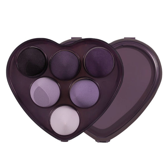 Set Buretei Machiaj, Belvia, Premium, 6 bucati, mov