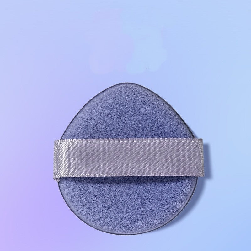 Burete de Machiaj Triunghi Belvia, Reutilizabili, Utilizare Umeda sau Uscata, 5.5 x 5.5 x 0.9 cm, Powder Puff, Mov