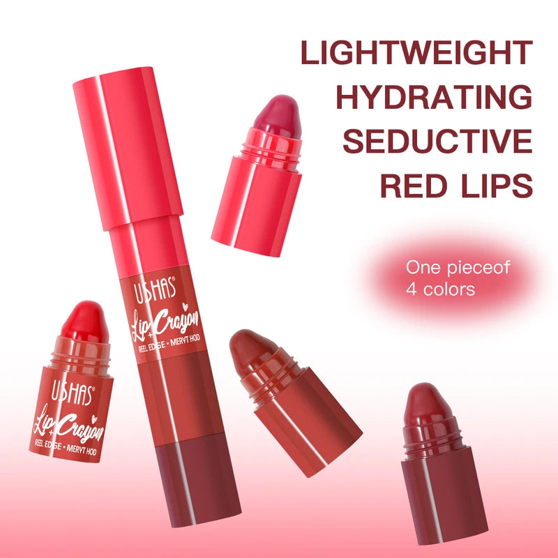 Ushas Kiss Lip Crayon – Creion Ruj Buze Long-Lasting
