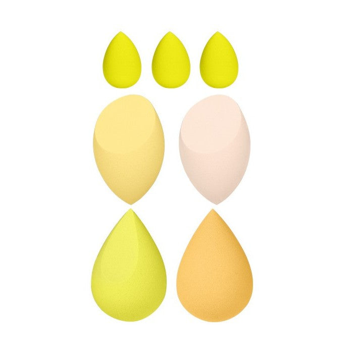 Set Buretei Machiaj, Belvia, Premium, 7 bucati, galben