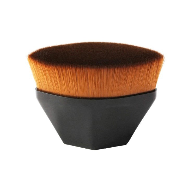 Pensula kabuki plata pentru fond de ten, Belvia, negru