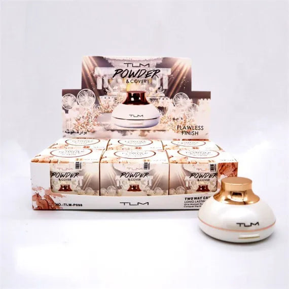 Pudra compacta TLM Powder & Cover – matifiere si acoperire uniforma