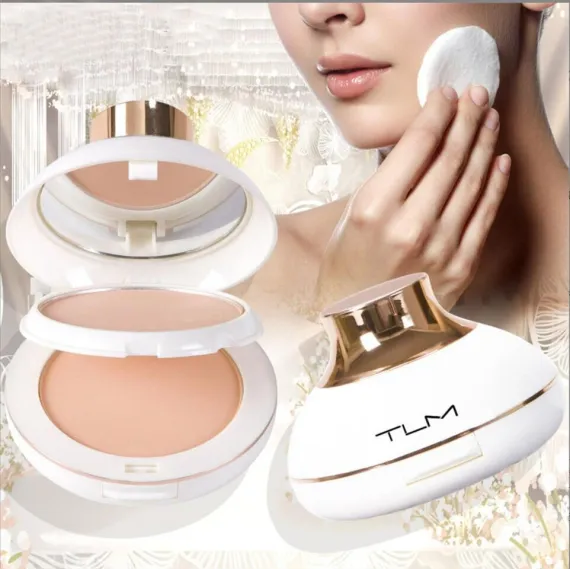 Pudra compacta TLM Powder & Cover – matifiere si acoperire uniforma