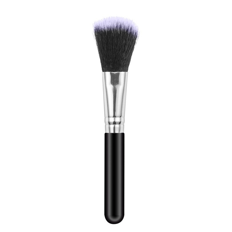 Set 5 Pensule de Machiaj, Flippy, de Voiaj, pentru Fard si Pudra, din Par Sintetic, Negru