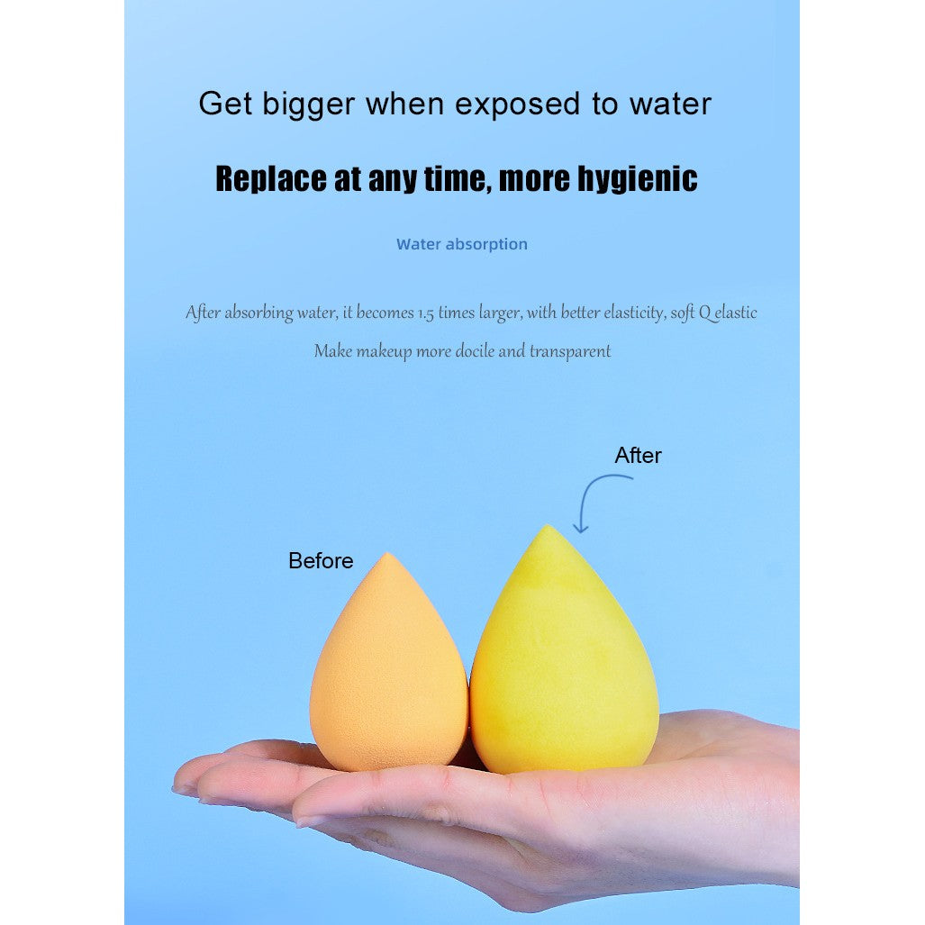 Set Buretei Machiaj, Belvia, Premium, 7 bucati, galben