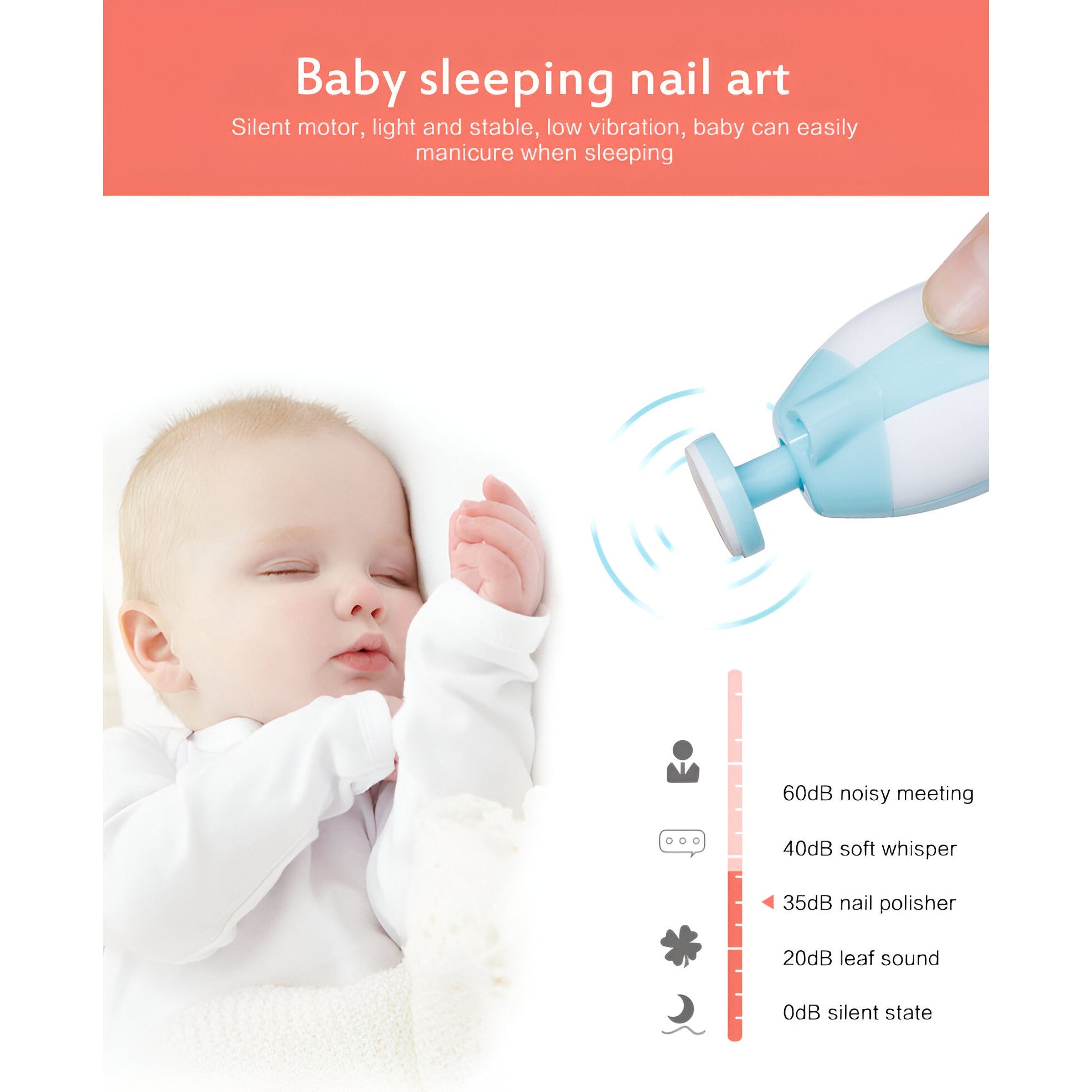 Set Pila Electrica pentru Copii si Bebelusi, Belvia, ABS, 6 Accesorii, cu Lumina LED, Albastru Alb