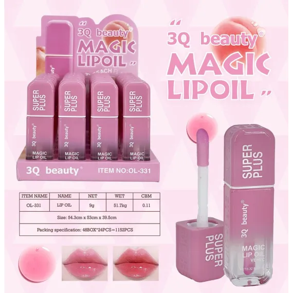 Ulei de buze hidratant 3Q Beauty Magic Lip Oil Super Plus
